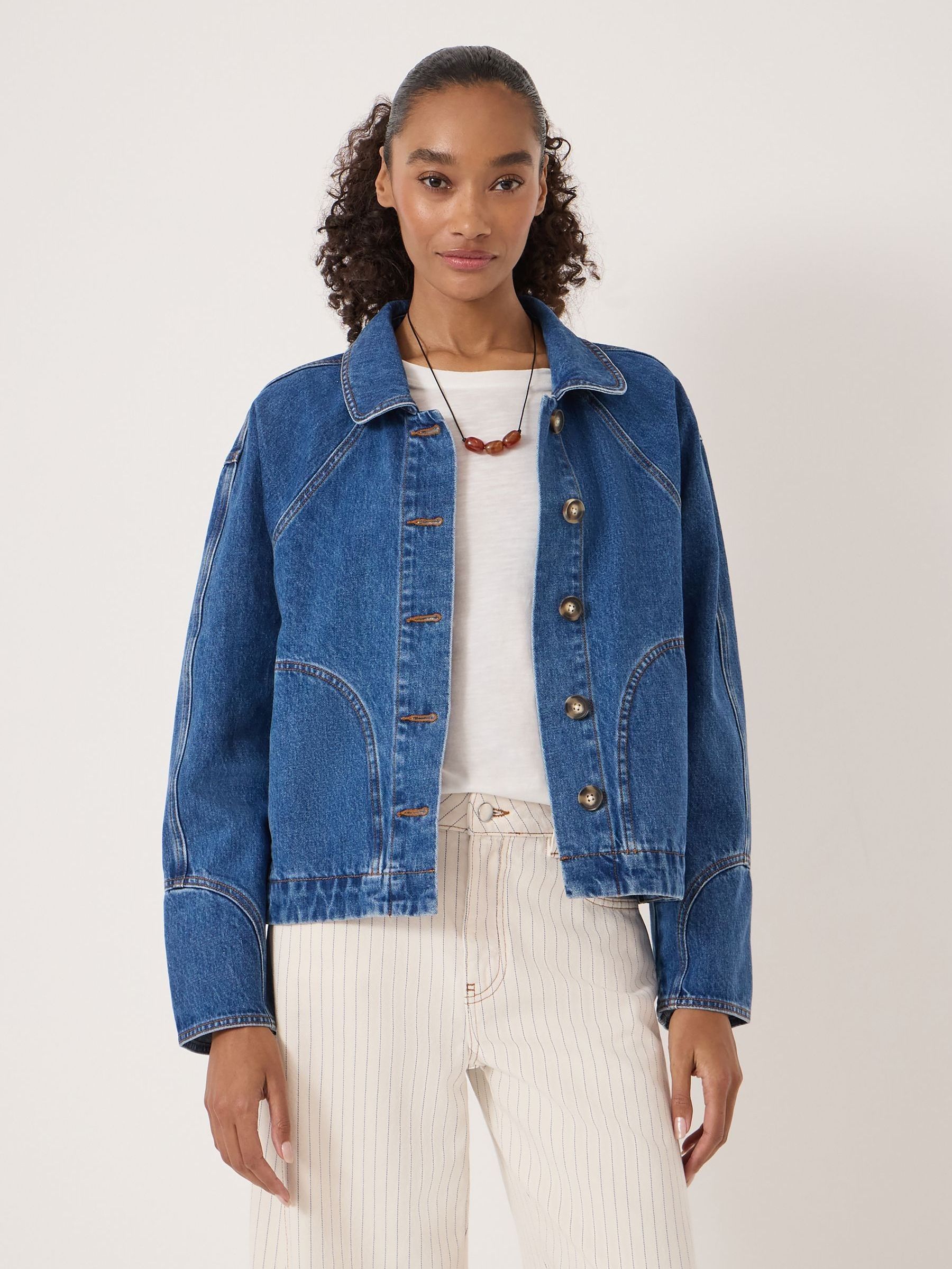 Buy Hush Blue Nikita Denim Jacket from Next USA