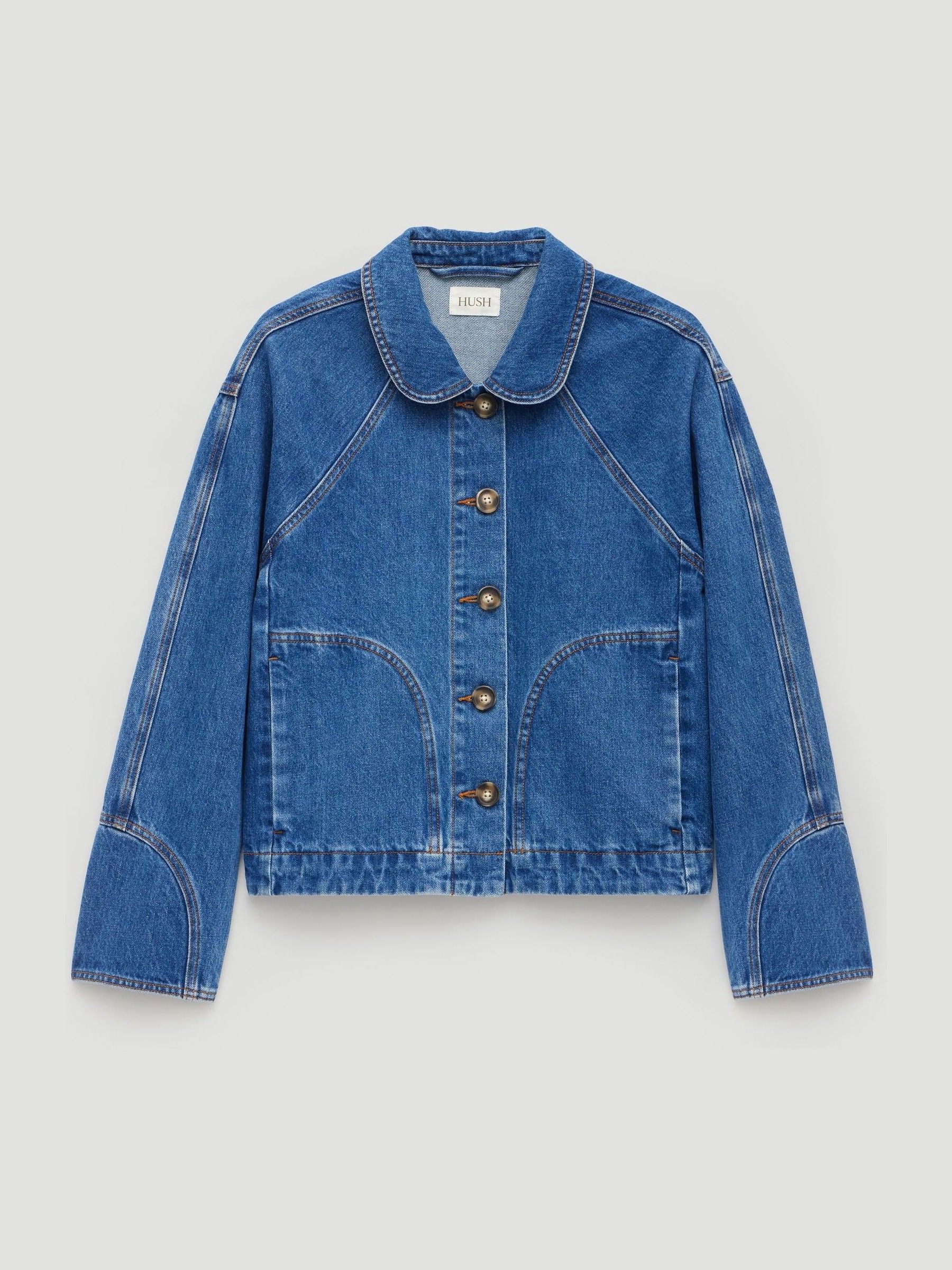 Buy Hush Blue Nikita Denim Jacket from Next USA