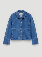 Hush Blue Nikita Denim Jacket - Image 5 of 5
