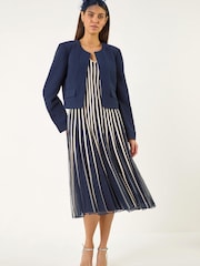 Roman Blue Rochette Pocket Jacket - Image 3 of 5