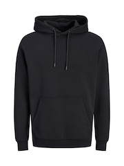 Svart - Jack & Jones Hettegenser med avslappet passform - Bilde 6 av 6