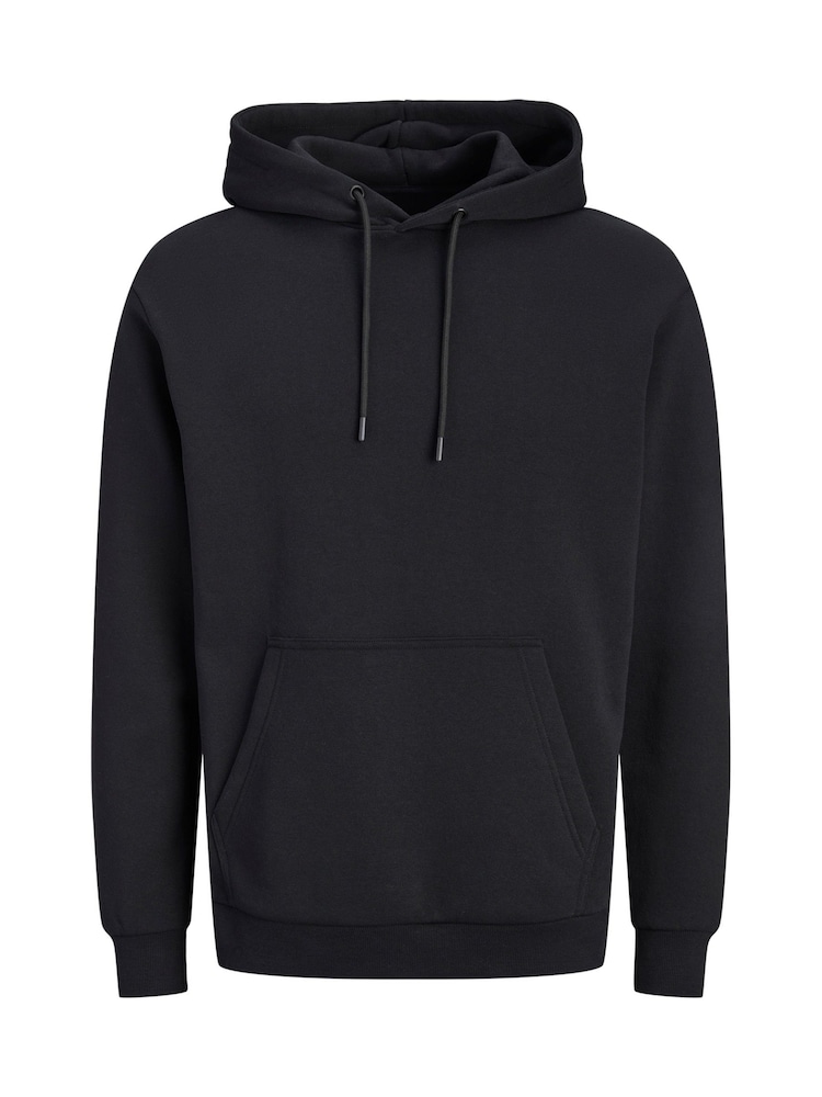 Svart - Jack & Jones Hettegenser med avslappet passform - Bilde 6 av 6