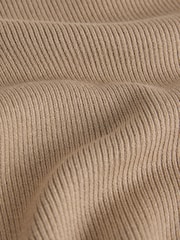 The Set 3 Pack Knitted Long Sleeve Roll Neck Rib Jumpers Pink/Cream - Image 5 of 6