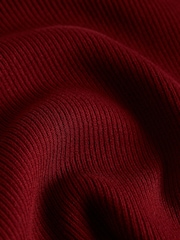 The Set 3 Pack Knitted Long Sleeve Roll Neck Rib Jumpers Red/Navy/Green - Image 5 of 6