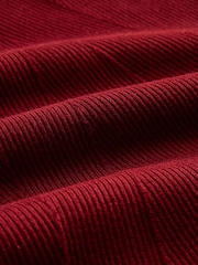 The Set 2 Pack Knitted Long Sleeve Roll Neck Rib Dresses Red/Green - Image 5 of 5