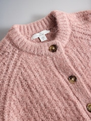 The Set 2 Pack Balloon Sleeve Knitted Cardigans Pink/Light Brown - Image 12 of 13