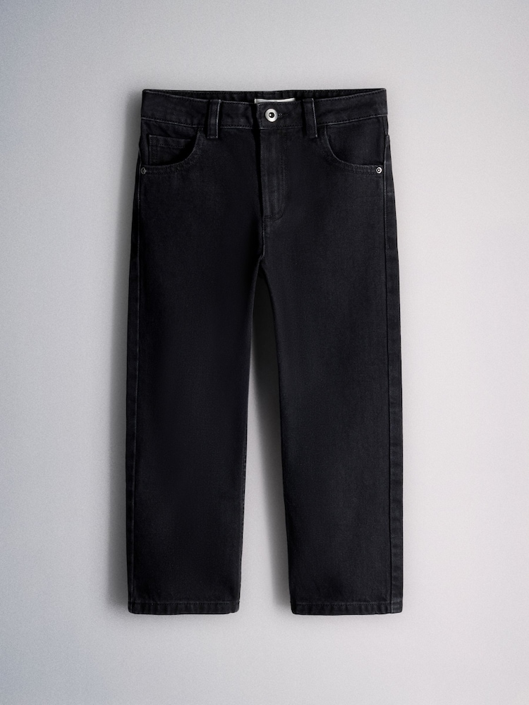 The Set 2 Pack Straight Fit Jeans Black/Grey - Image 2 of 5