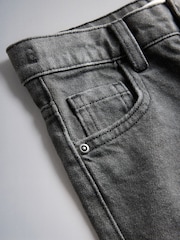 The Set 2 Pack Straight Fit Jeans Black/Grey - Image 4 of 5