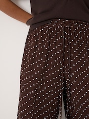 Hush Brown Petunia Print Trousers - Image 3 of 5