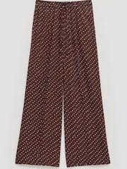 Hush Brown Petunia Print Trousers - Image 5 of 5