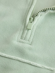 Green Fleece Half Zip Top and Barrel Trousers Set (3mths-7yrs) - Image 4 of 5