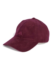 adidas Maroon Red Unisex Corduroy Baseball Cap - Image 1 of 4