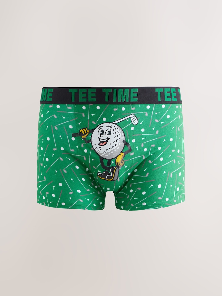 Grön - Golf Boxers - Bild 1 av 4