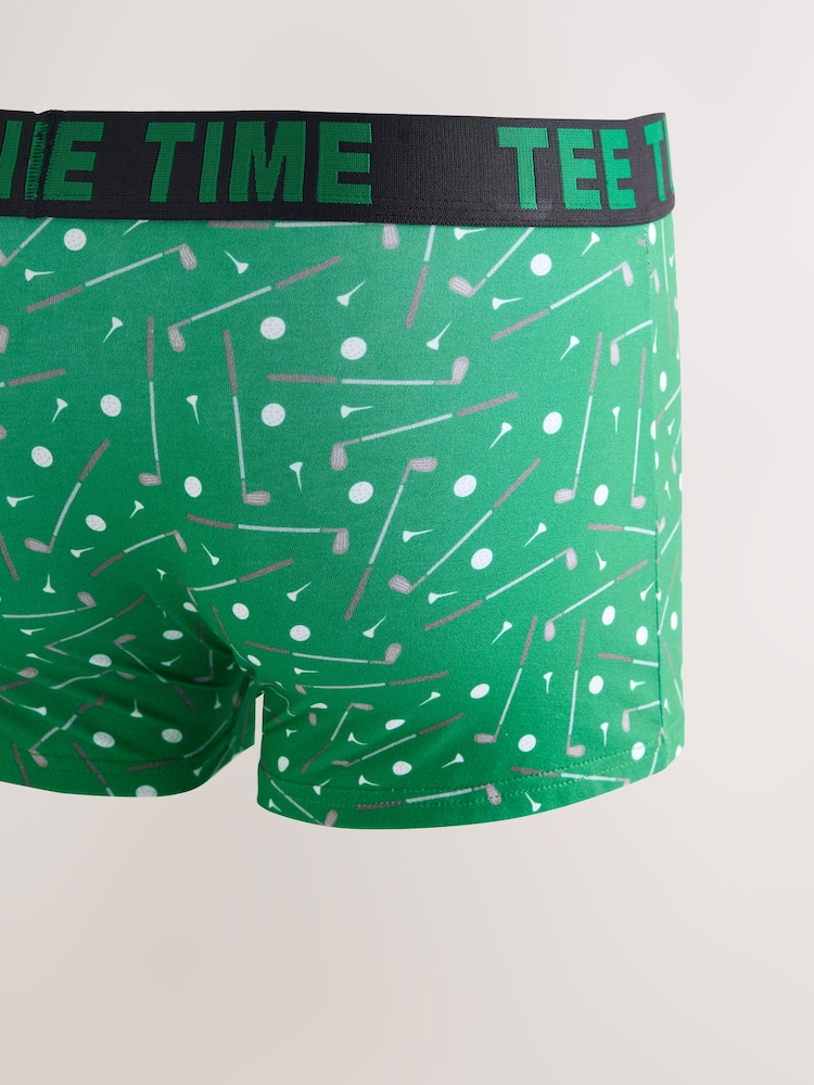 Grön - Golf Boxers - Bild 2 av 4