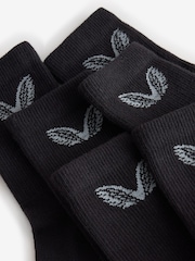 Negro - Pack de 6 pares de calcetines con suela acolchada para la vuelta al cole de Castore - Imagen 4 de 4
