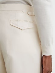 Atelier Cotton-Blend Classic-Fit Trousers - صورة 6 من 7