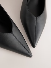 Чорний - Forever Comfort® Leather Low Court Heels - Image 9 of 9
