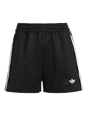 adidas Originals Black Lace 3-Stripe Shorts - Image 9 of 10