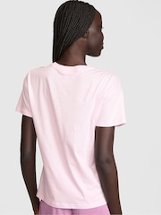 Victoria's Secret Pink Pink Tulip Longline Pyjama Top - Image 2 of 2