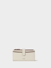 Osprey London Cream The Classic Savanna Leather Matinee Purse - Image 1 of 6