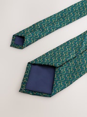 그린 - Geometric Print Design Tie - 3의 이미지 3