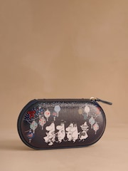 Cath Kidston Navy Moomin Lanterns Glasses Case - Image 1 of 3