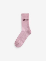 Neutralna boja - adidas Linear Crew Cushioned Socks 3 Pair Pack - Slika 4 od 4