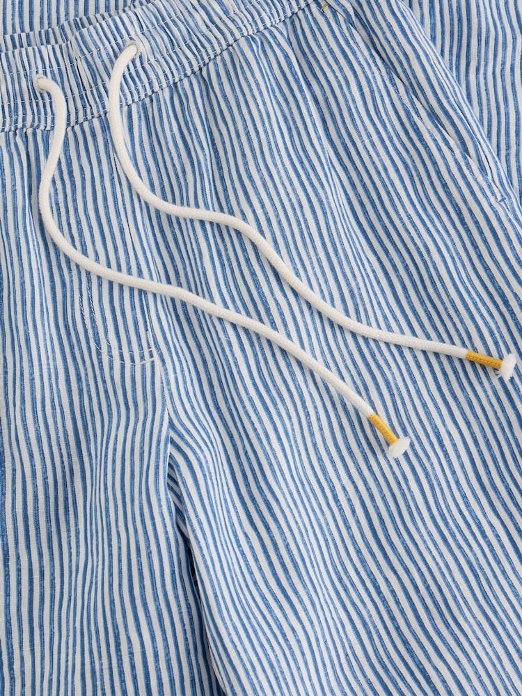 بنطلون Ally برِجل واسعة من الكتان من White Stuff - Image 6 of 6