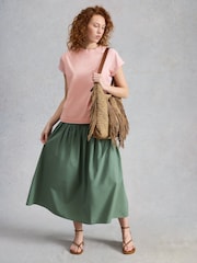 White Stuff Pink Gina T-Shirt - Image 2 of 6