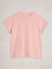 White Stuff Pink Gina T-Shirt - Image 5 of 6