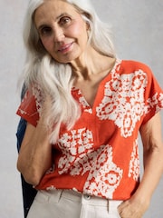 Красный - Футболка White Stuff Nelly - Изображение 2 6