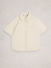 White Stuff Nelly Short Sleeve Pyjamas Shirt - صورة 5 من 6