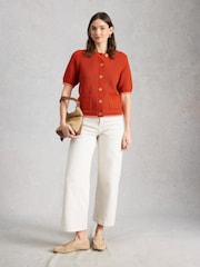 White Stuff Isabella Kurzarm-Strickjacke - Bild 3 von 6