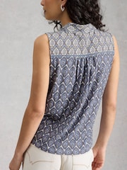 White Stuff Amy Sleeveless Shirt - 6의 이미지 4