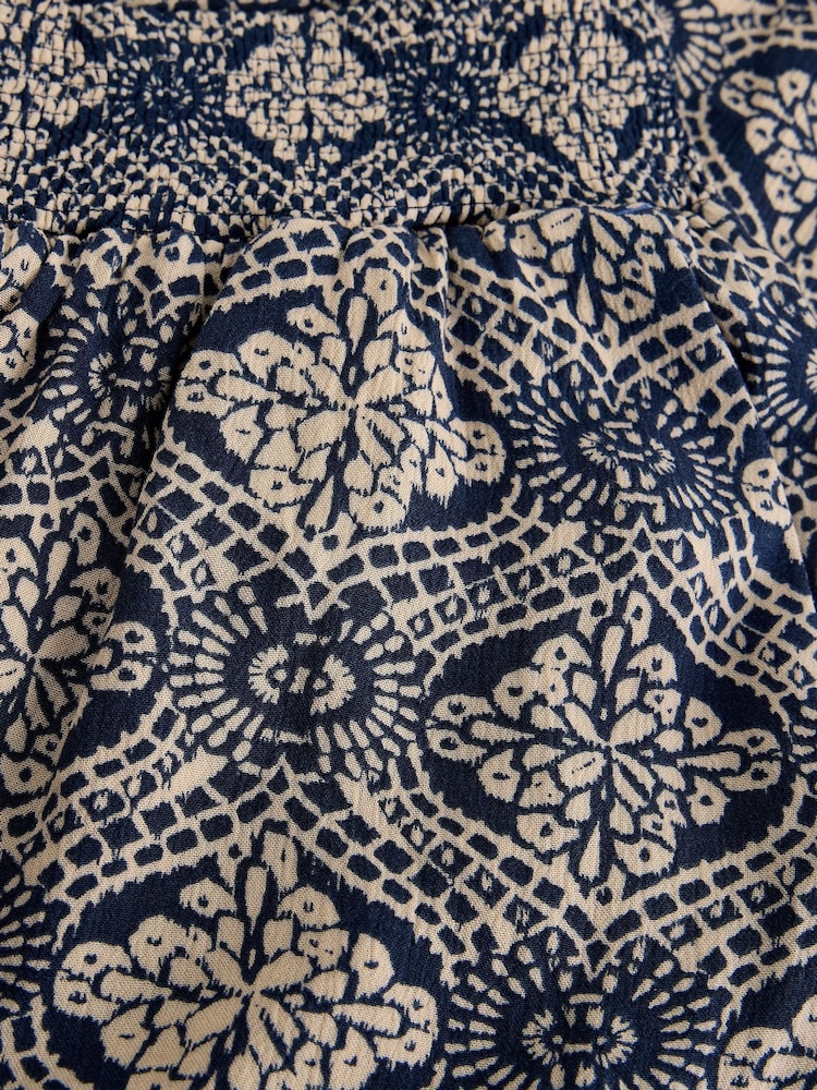 White Stuff Blue Shelly Blend Culottes - Image 6 of 6 White Stuff Blue Shelly Blend Culottes - Image 6 of 6