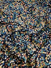 White Stuff Blue Megan Jersey Dress - Image 6 of 6