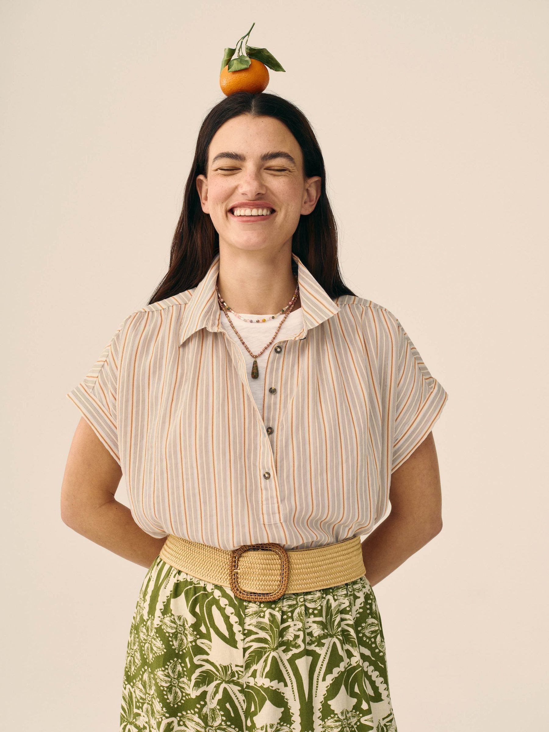 Buy White Stuff Natural Orla Button Through Shirt from the Next UK
