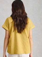 Желтый - Рубашка на пуговицах White Stuff Orla - Изображение 2 6