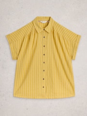 Желтый - Рубашка на пуговицах White Stuff Orla - Изображение 5 6