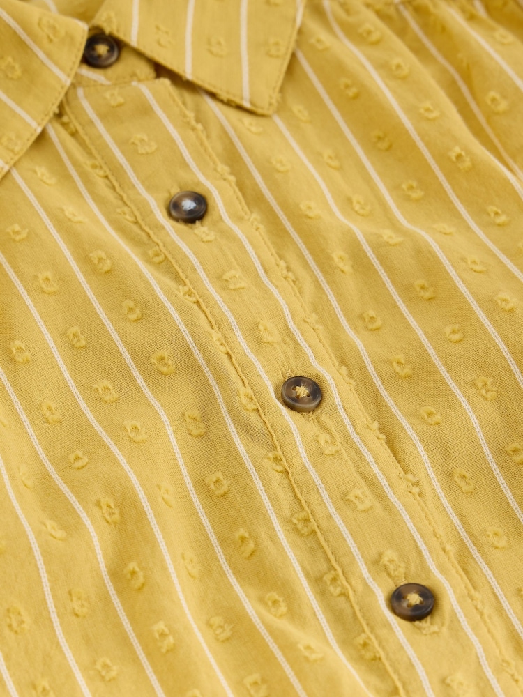 Желтый - Рубашка на пуговицах White Stuff Orla - Изображение 6 6