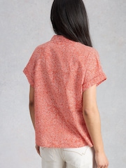 Красный - Рубашка на пуговицах White Stuff Orla - Изображение 3 6