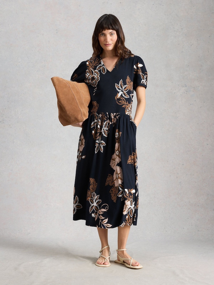 Buy White Stuff Navy Blue Leah Jersey Dress from Next USA