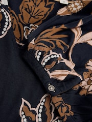 White Stuff Navy Blue Leah Jersey Dress - Image 6 of 6