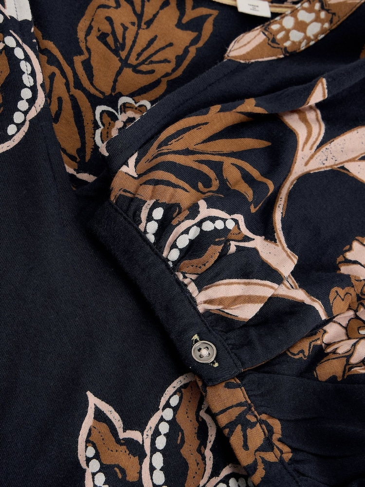 White Stuff Navy Blue Leah Jersey Dress - Image 6 of 6 White Stuff Navy Blue Leah Jersey Dress - Image 6 of 6