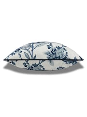 Laura Ashley Blue Adwick Trail Indoor and Outdoor Scatter Cushion - Image 4 of 5