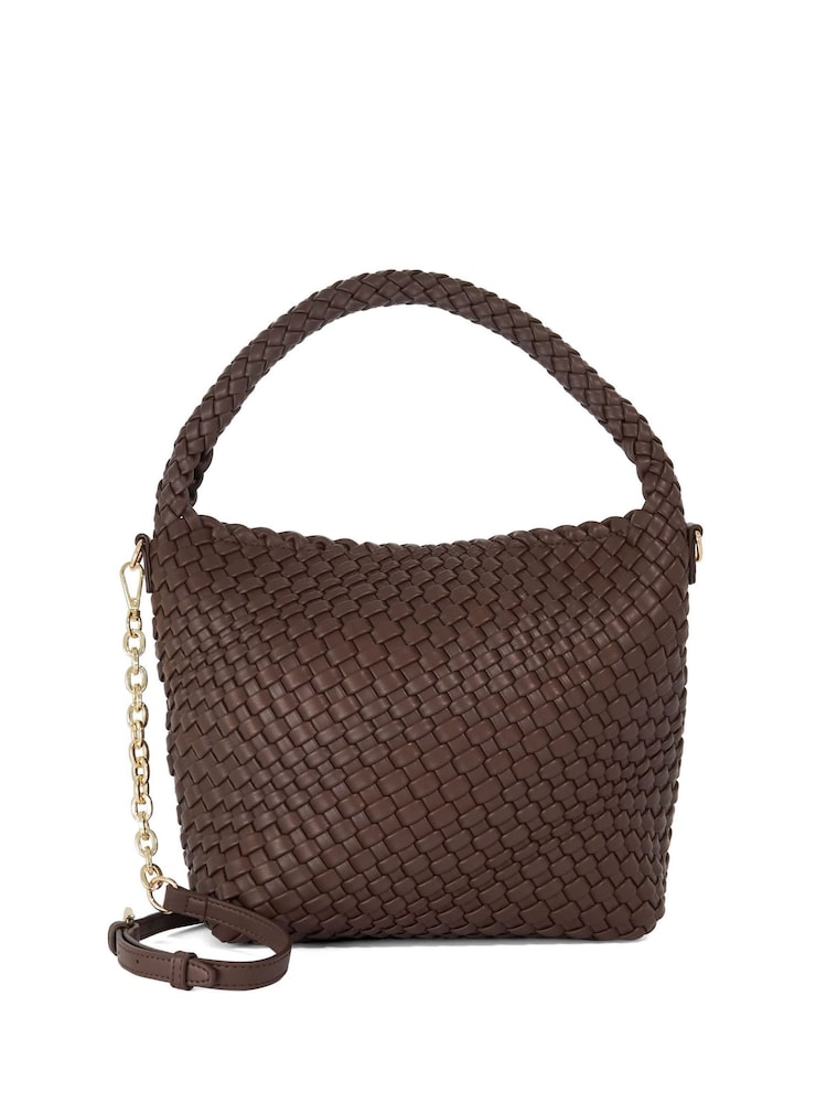 Dune London Brown Deliberate M Shoulder Bag - Image 1 of 5