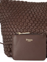 Dune London Brown Deliberate M Shoulder Bag - Image 4 of 5