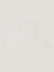 Monsoon Cream Ivy Floral Applique Cardigan - Image 2 of 3