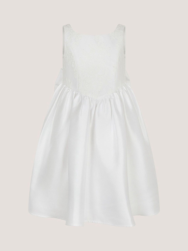 Monsoon Cream Juno Lace Bodice Party Dress - Image 1 of 3 Monsoon Cream Juno Lace Bodice Party Dress - Image 1 of 3