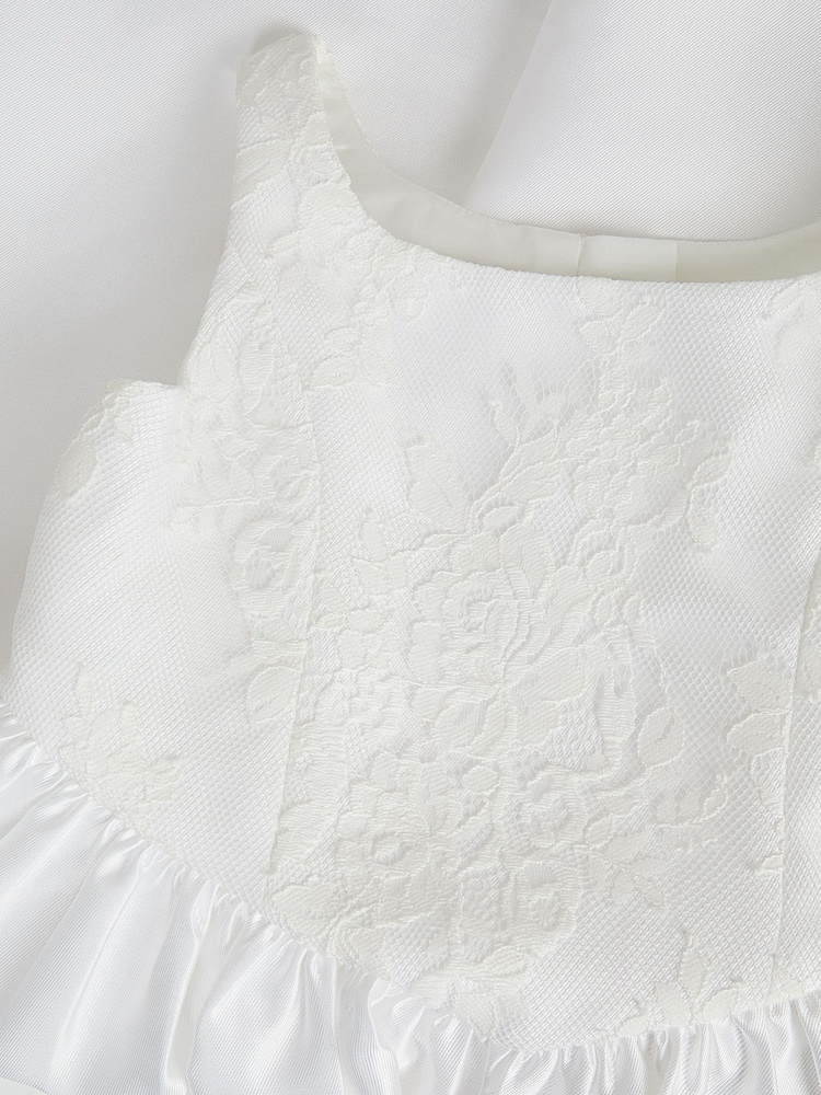 Monsoon Cream Juno Lace Bodice Party Dress - Image 3 of 3 Monsoon Cream Juno Lace Bodice Party Dress - Image 3 of 3